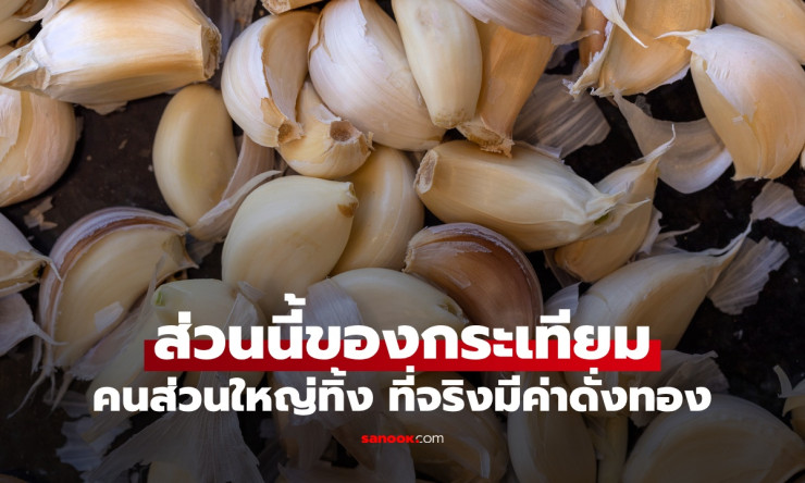 ส่วนนี้ของกระเทียม น่าเสียดายคนส่วนใหญ่ทิ้ง มี 6 สารสำคัญ ดีต่อร่างกายดั่งทองคำ - fahbvip