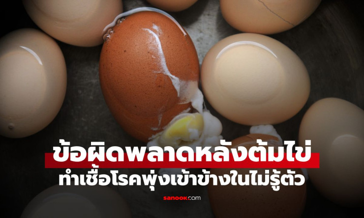 เตือนคนต้มไข่ทุกบ้าน! แช่น้ำเย็นทันทีอาจเพิ่มความเสี่ยงเชื้อโรค แนะวิธีปอกง่ายแบบปลอดภัยกว่า - fahbvip
