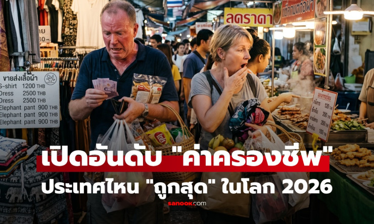 ช็อกทั้งโลก! ไทยคว้าอันดับ 1 ค่าครองชีพถูกสุด 2026 แซงเวียดนาม-อินเดีย จริงหรือหลอกตา? ขยี้ตาดูเลย! - fahbvip