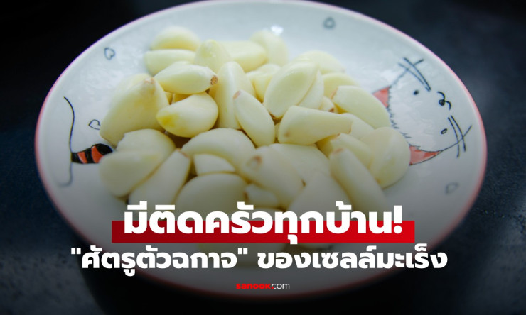 มีติดครัวทุกบ้าน! ศัตรูตัวฉกาจของเซลล์มะเร็ง ช่วยลดไขมันในเลือด-ลดความดัน - fahbvip