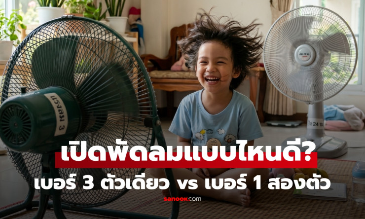 ช็อก! พัดลมเบอร์ 3 ตัวเดียว vs เบอร์ 1 สองตัว กินไฟตัวไหนมากกว่ากัน? ผลทดสอบที่คุณคาดไม่ถึง! - fahbvip
