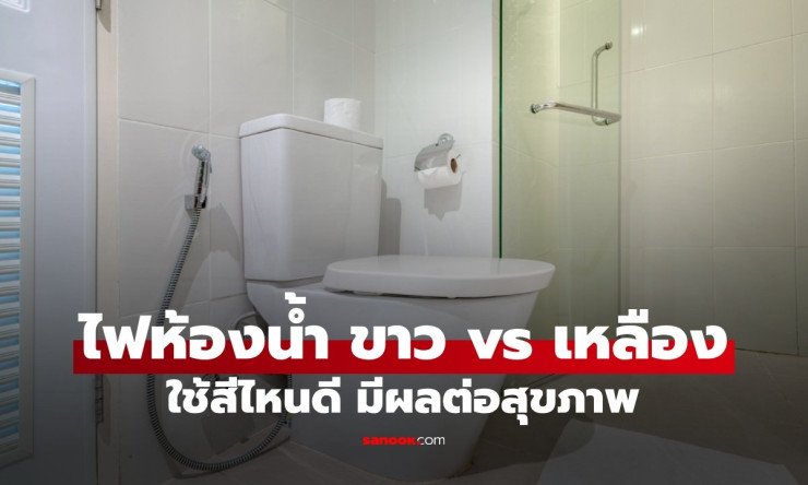 ไฟห้องน้ำ สีขาวหรือเหลือง? เลือกอย่างไรให้เหมาะกับสุขภาพและบรรยากาศในบ้าน - fahbvip