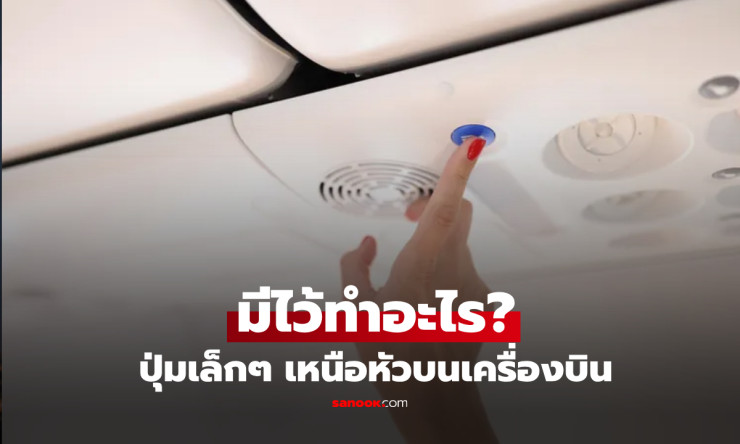 รู้ไว้ก่อนกด! ปุ่มเรียกแอร์บนเครื่องบินใช้ตอนไหน เรื่องไหนกดได้ เรื่องไหนควรรอ