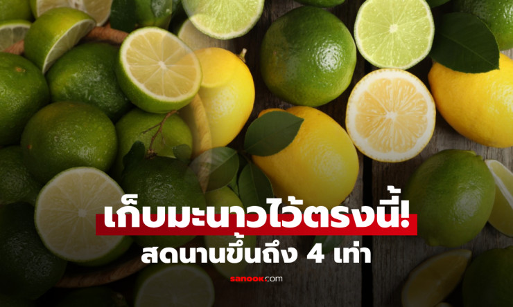 เคล็ดลับเก็บมะนาวในครัว ให้สดนานขึ้น 4 เท่า ง่าย ๆ ทำได้เองที่บ้าน - fahbvip