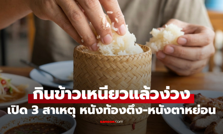 ???? ทำไมกินข้าวเหนียวปุ๊บ ง่วงปั๊บ! 揭秘วิทยาศาสตร์เบื้องหลัง หนังท้องตึง หนังตาตก ที่สายกินต้องอึ้ง! - fahbvip
