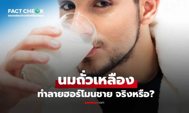 นมถั่วเหลือง กินแล้วผู้ชายกลายเป็นสาว?! เรื่องจริงหรือแค่ข่าวลือสุดฮือฮา? - fahbvip