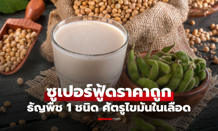 ถั่วเหลือง ซูเปอร์ฟู้ดราคาถูก ศัตรูไขมันในเลือด ลดไขมันพอกตับได้จริง - fahbvip