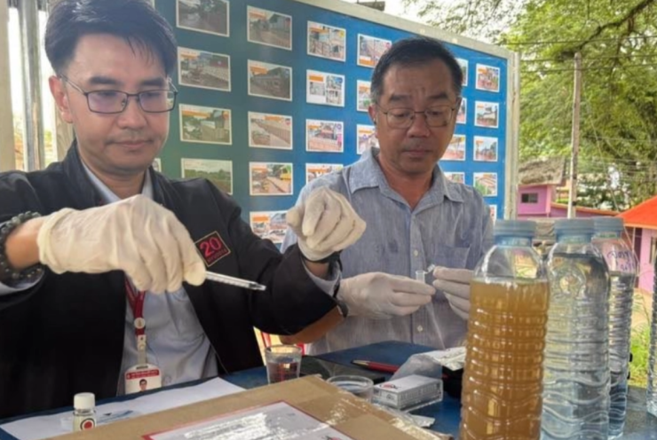 แม่สายผงะ พบสารหนูในบ่อน้ำเกินมาตรฐาน ชาวบ้านใช้อุปโภคจนผื่นขึ้นตามตัว - fahbvip